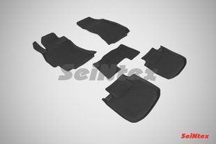 Коврики в салон для Subaru Outback/Legacy 2009-2015 резиновые, кт 5шт