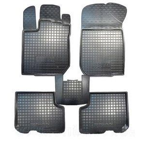 Коврики в салон для Renault Logan 2013 -> черный, кт - 4шт Sedan 11276 Avto-Gumm