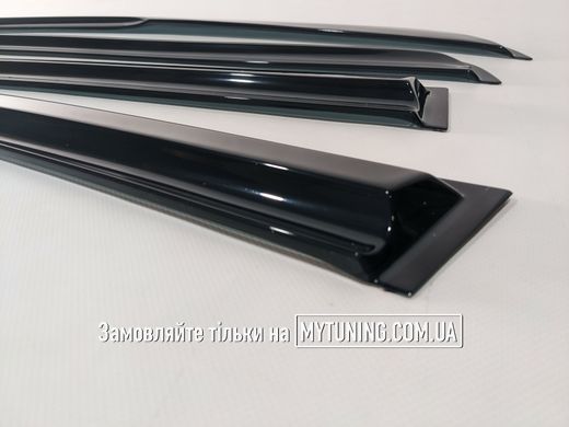Дефлектори Havoc накладні Opel Zafira B 2005-2012 | Вітровики на скотчі DOPZB0512