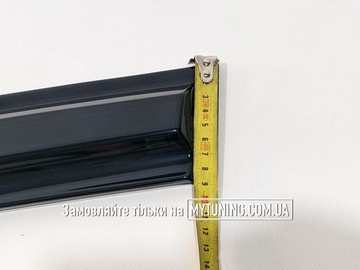 Дефлектори Havoc накладні Opel Zafira B 2005-2012 | Вітровики на скотчі DOPZB0512