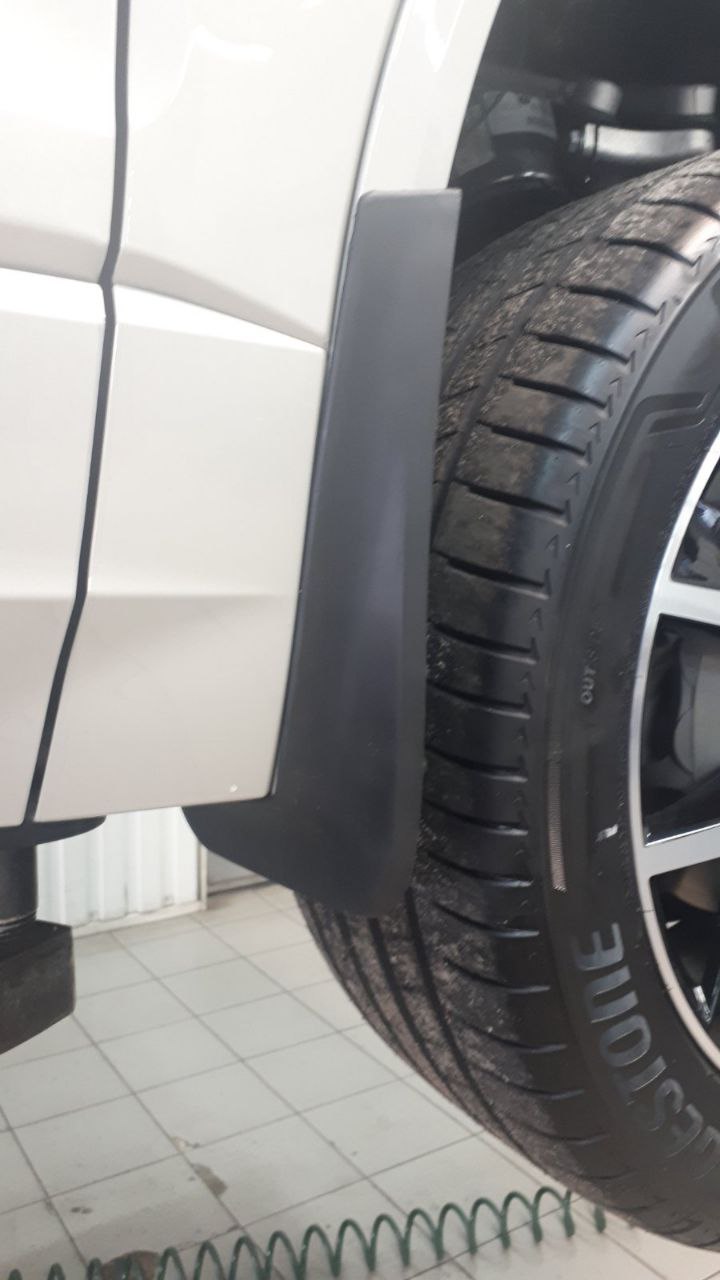 Передняя и задняя пара брызговиков HAVOC для VW TOUAREG R-LINE 2018+