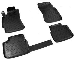 Коврики в салон для Subaru Forester (08-13) (полиур., компл - 4шт) NPL-Po-84-08