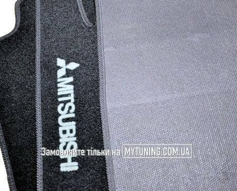 Коврики в салон ворсовые для Mitsubishi Pajero Sport (2008-2015) /Чёрные, кт. 5шт BLCCR1402
