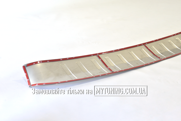 Накладка на задній бампер Honda CRV 2012-2015 Havoc (нержавіюча сталь)