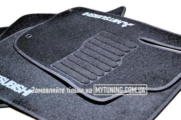 Коврики в салон ворсовые для Mitsubishi Pajero Sport (2008-2015) /Чёрные, кт. 5шт BLCCR1402