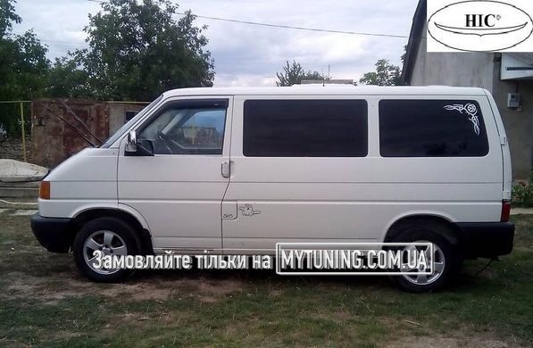 Дефлектори Hic накладні Volkswagen T4 1990-2003 | Вітровики на скотчі HIC VW01