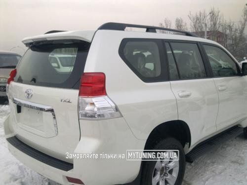 Рейлинги Toyota Land Cruiser Prado 150 (2009-) Черные усиленные (63401-60020)
