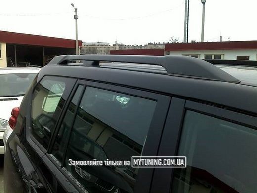 Рейлинги Toyota Land Cruiser Prado 150 (2009-) Черные усиленные (63401-60020)