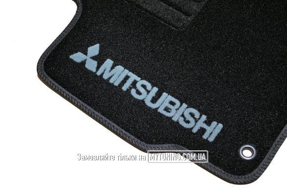 Коврики в салон ворсовые AVTM для Mitsubishi ASX (2010-) /Чёрные BLCCR1382