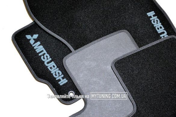 Коврики в салон ворсовые AVTM для Mitsubishi ASX (2010-) /Чёрные BLCCR1382
