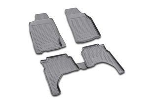 Коврики в салон для Mitsubishi L200 1996-2005, 4 шт полиуретан NLC.35.10.210