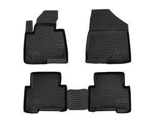 Коврики в салон для HYUNDAI Santa Fe, 2012- 4 шт. (ПУ, повыш износ)