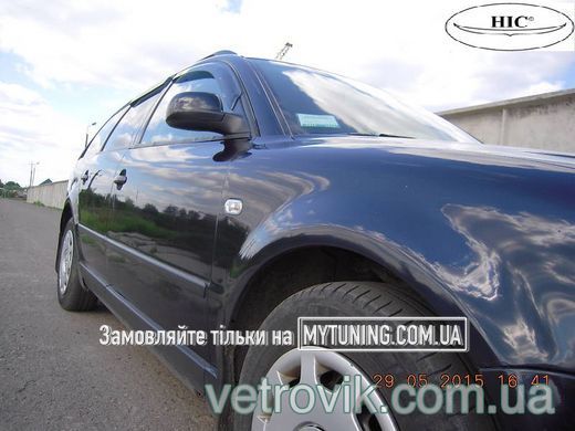 Дефлектори Hic накладні Volkswagen Passat B5 універсал 1996-2005 | Вітровики на скотчі HIC VW22