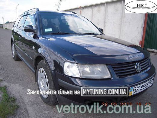 Дефлектори Hic накладні Volkswagen Passat B5 універсал 1996-2005 | Вітровики на скотчі HIC VW22