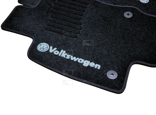 Коврики в салон ворсовые для Volkswagen Passat (2014-) B8 SD /Чёрные BLCCR1674