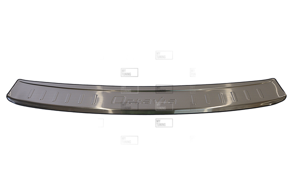 Накладка на задний бампер Skoda Octavia 2012-2019 Седан Havoc (нержавеющая сталь)