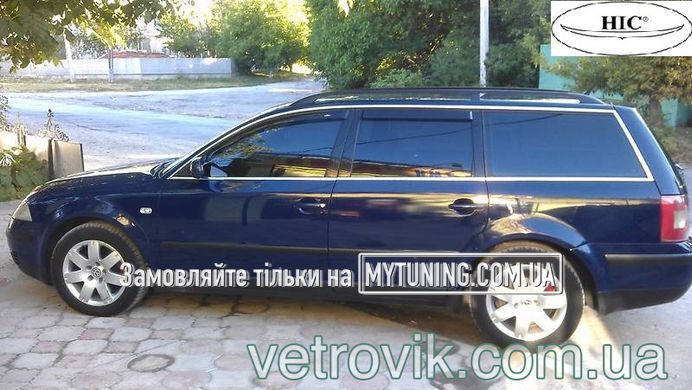 Дефлектори Hic накладні Volkswagen Passat B5 універсал 1996-2005 | Вітровики на скотчі HIC VW22