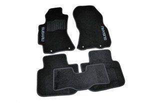Коврики в салон ворсовые для Subaru Legacy/Outback (2009-2013) /Чёрные 5шт BLCCR1587