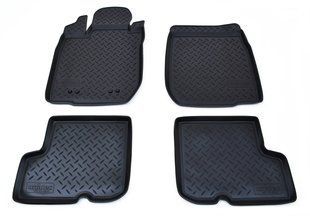 Коврики в салон для Renault Sandero Эконом (09-) (полиур., компл - 4шт) NPL-Po-69-61
