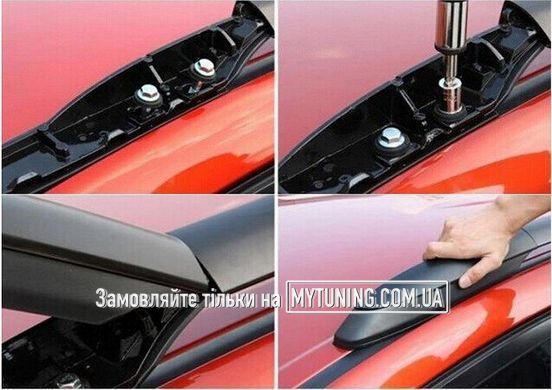 Рейлинги TOYOTA RAV 4 2013-,тип OEM,Черные