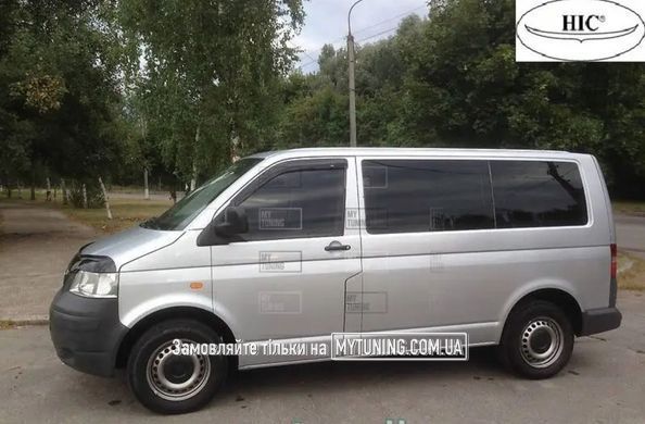 Дефлекторы окон Volkswagen T6 2015-2019 | Ветровики на скотче HIC VW02-IJ_1