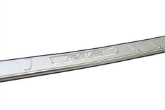 Накладка на задній бампер Toyota Rav4 2019-2022 Havoc (нержавіюча сталь)