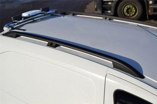 Рейлинги Fiat Doblo (2001-2009) /тип Crown, Черные