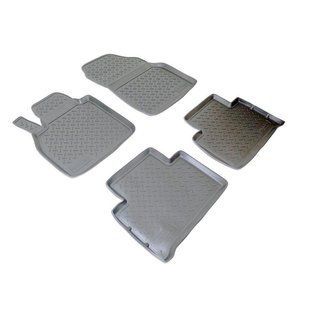 Коврики в салон для Renault Scenic (03-10) (полиур., компл - 4шт) NPL-Po-69-62