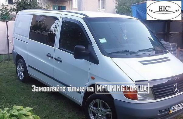 Дефлектори Hic накладні Mercedes Vito W638 1995-2003 | Вітровики на скотчі HIC MB09