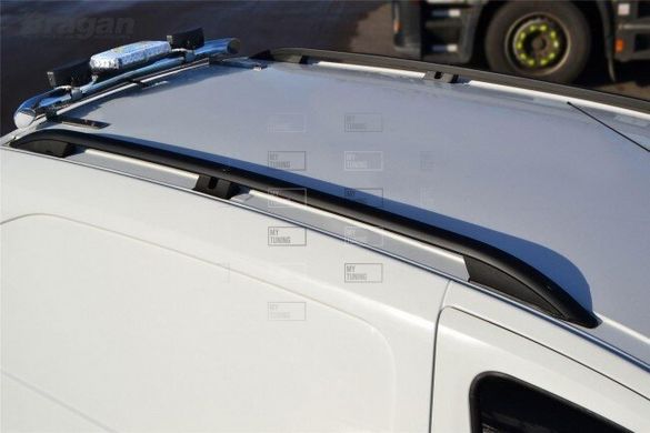 Рейлинги Fiat Fiorino/Citroen Nemo/Peugeot Bipper (2007-) /тип Crown,Черные
